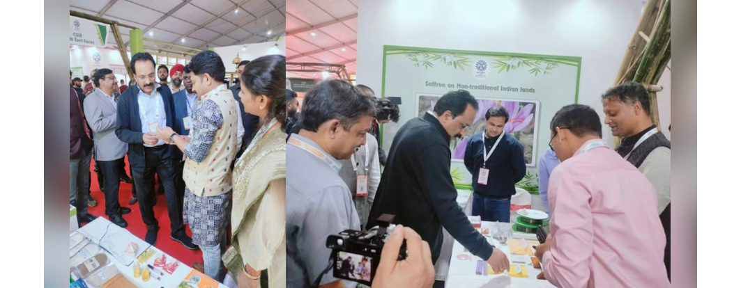 Dr S Somanath, Chairman, ISRO, an esteemed visitor to the CSIR pavilion