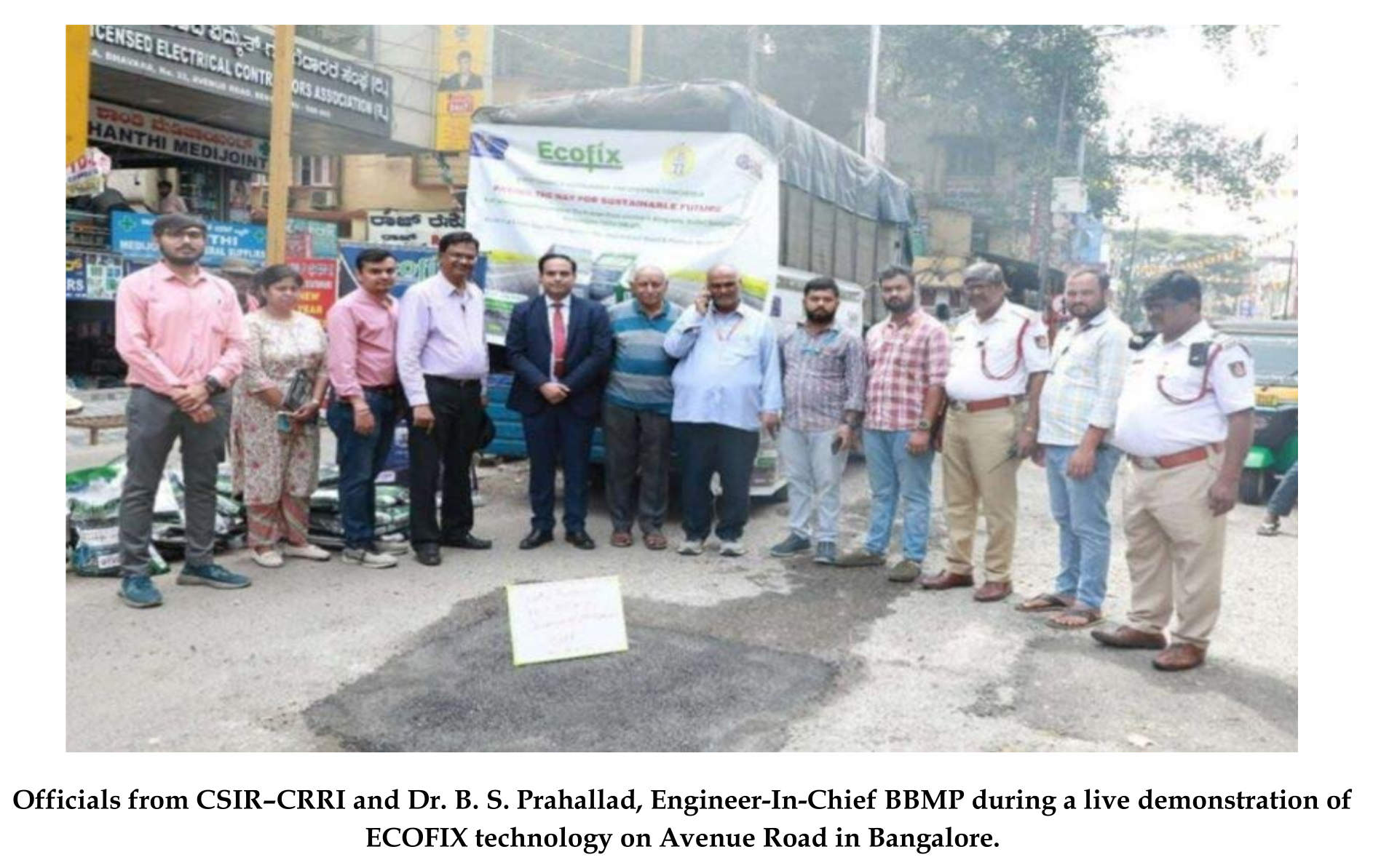 Signing of Triparty MOA at Karnataka Vidhana Soudha for implementation of ECOFIX in the state