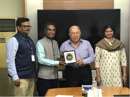 Dr Y.K. Hamied with our team at Cipla House, Mumbai