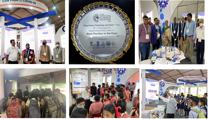 CSIR-IICT participates in IISF-2021 Expo at Goa