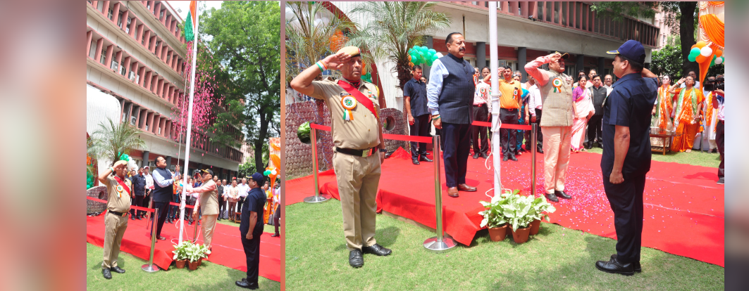 Celebrations of Independence Day 2023 at CSIR Hqrs.