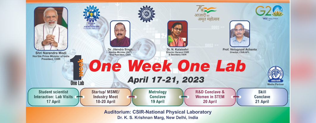 One Week One Lab - CSIR-NPL