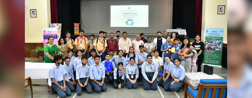CSIR-NIScPR Jigyasa: Student-Scientist Connect Program at Cambridge School, Srinivaspuri, New Delhi on 20 October 2023
