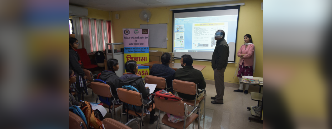 Under CSIR JIGYASA CSIR-NBRI organized a Student-Scientist interactive session