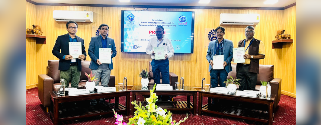 Workshop on “Powder metallurgy based Research for Advancements In Science and Engineering (PRAISE)"-2024