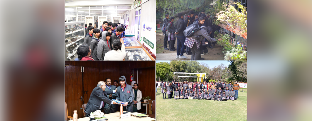 CSIR-NIScPR Jigyasa: Student-Scientist Connect Program under Open Day Celebration on 08 February 2024