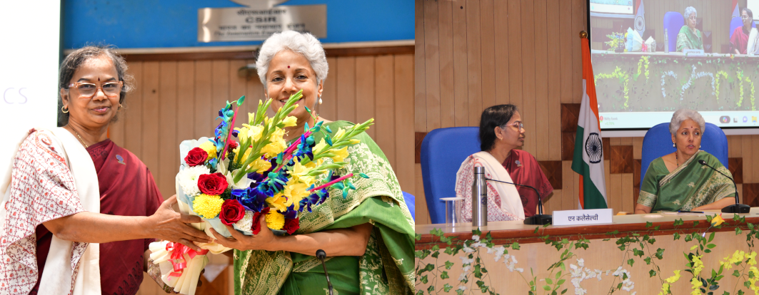 Lecture Series on Future Directions for Health Research in India by Dr. Soumya Swaminathan