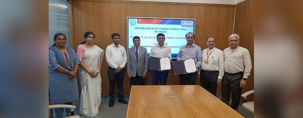 CSIR-CEERI inks MoU with Nirma University, Ahmedabad to boost semicon learning