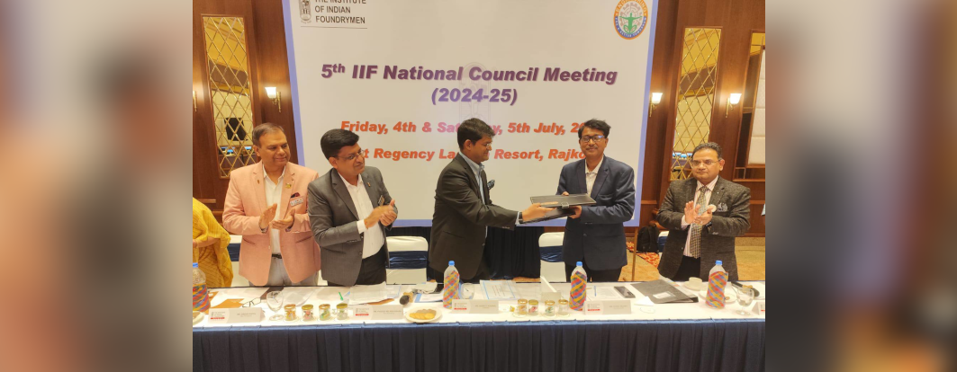 CSIR-CMERI has signed MoU with the Indian Institute of Foundrymen (IIF) at Rajkot marking a significant step towards collaborative research & innovation in the foundry sector.