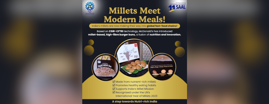 Millets meet modern meals!