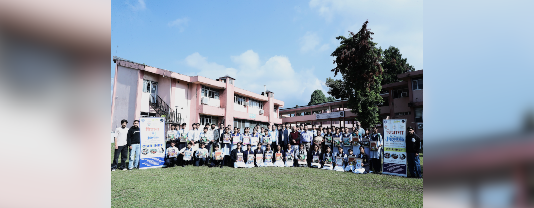 CSIR-NIScPR & CSIR-IHBT Jigyasa: Student-Scientists Connect Program on 15 October 2025 at Palampur