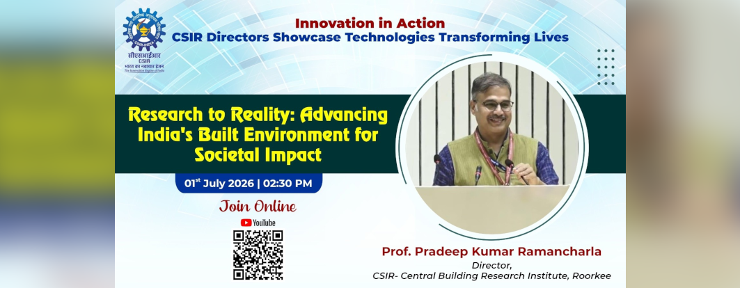 Research to Reality: Advancing India's Built Environment for Societal Impact