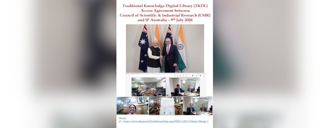 TKDL Access Agreement between CSIR and IP Australia