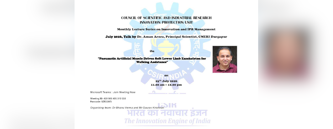 Lecture on Pneumatic Artificial Muscle Driven Soft Lower Limb Exoskeleton for Walking Assistance.