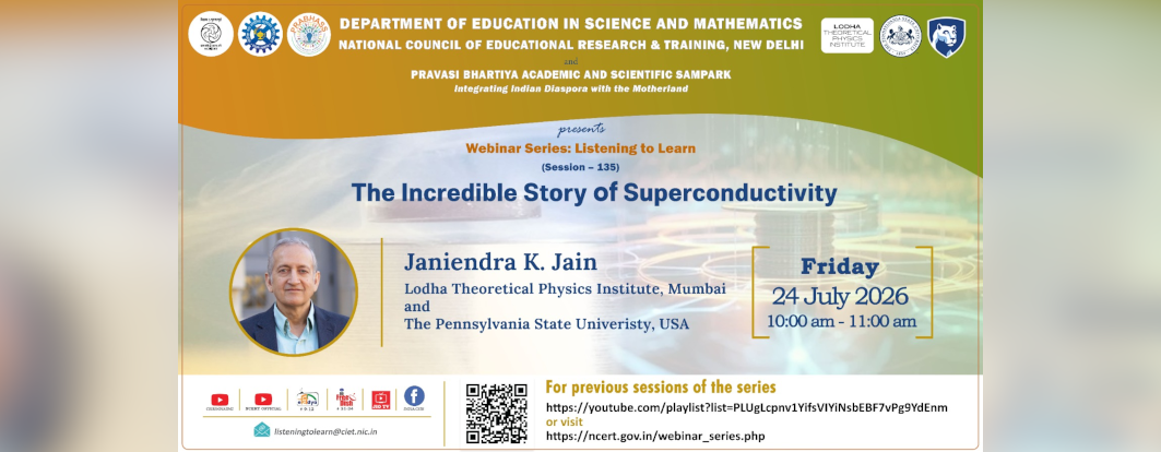 Webinar Series on "The Incredible Story of Superconductivity"