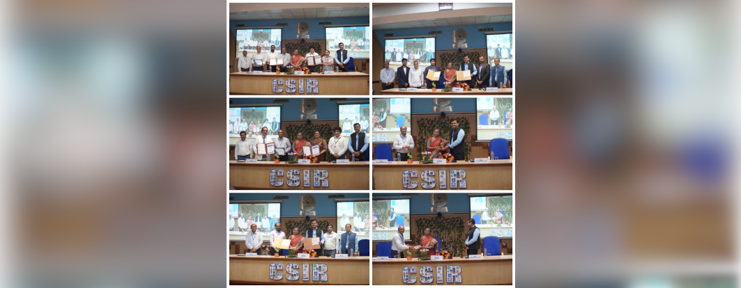 Technology Transfer event of CSIR-CLRI and CSIR-CRRI