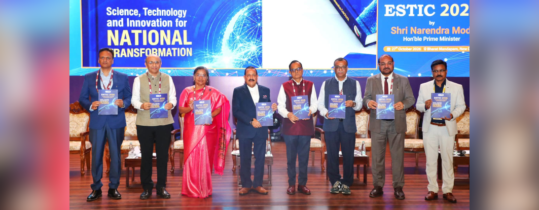 Emerging Science, Technology and Innovation Conclave at Bharat Mandapam, New Delhi.