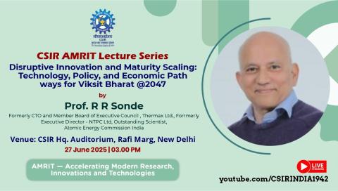 Disruptive Innovation and Maturity Scaling: Technology, Policy, and Economic Path ways for Viksit Bharat @2047