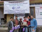 Team of CSIR-IHBT Palampur, reaching remote villages in Himachal Pradesh, creating awareness cum training program on high value aromatic and medicinal plants for doubling farmers income under mission projects of CSIR