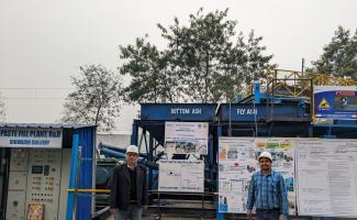 Paste Filling Pilot Plant by CSIR-CIMFR, Dhanbad