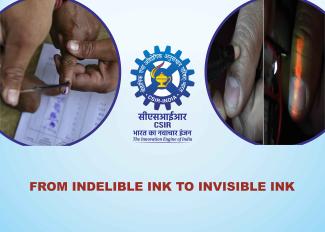Indelible ink to Invisible ink