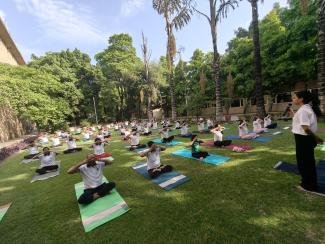  Celebration of International Day of YOGA at CSIR-TKDL Unit