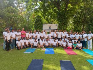  Celebration of International Day of YOGA at CSIR-TKDL Unit