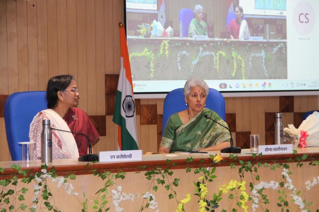 Lecture Series on Future Directions for Health Research in India by Dr. Soumya Swaminathan