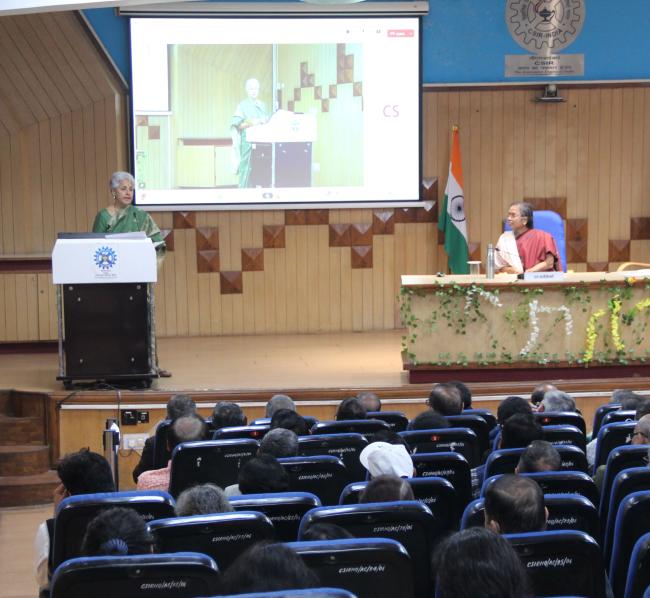 Lecture Series on Future Directions for Health Research in India by Dr. Soumya Swaminathan
