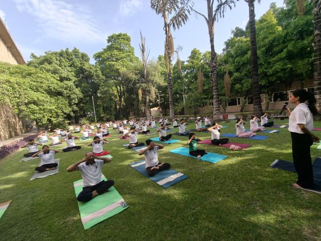  Celebration of International Day of YOGA at CSIR-TKDL Unit