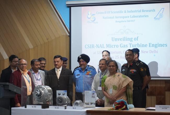 Unveiling of CSIR-NAL Micro Gas Turbine Engines
