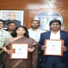 CSIR CSIO & Engineers India signed an agreement on 30/6/22 for joint commercialization of Earthquake warning System for next 5 years.