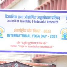 International Yoga Day 2023 in CSIR Hqrs. - 20/06/2023