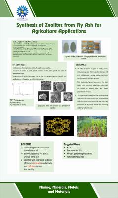 01 Synthesis of zeolites from fly ash for agriculture applications